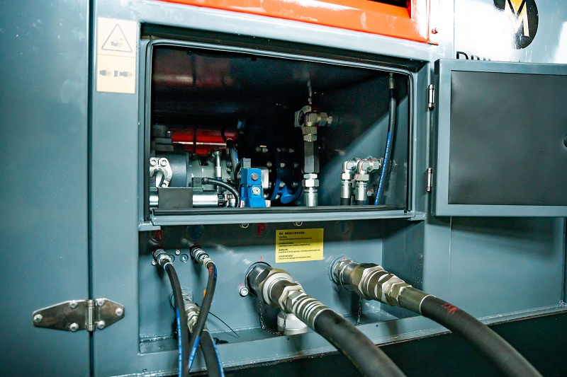 Our Hydraulic Vibro Hammer MZ110D is Shipped Abroad