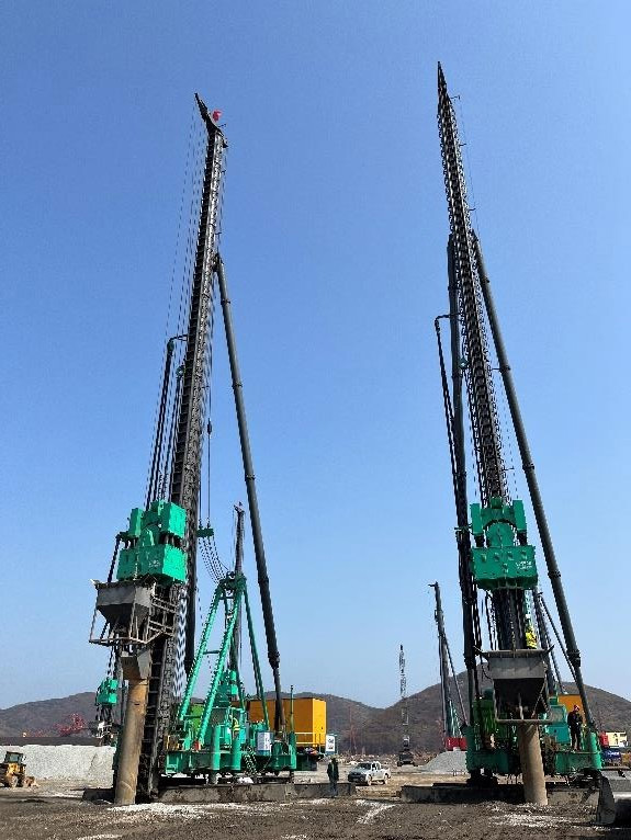 Zhoushan Immersed Tube Gravel Pile Project