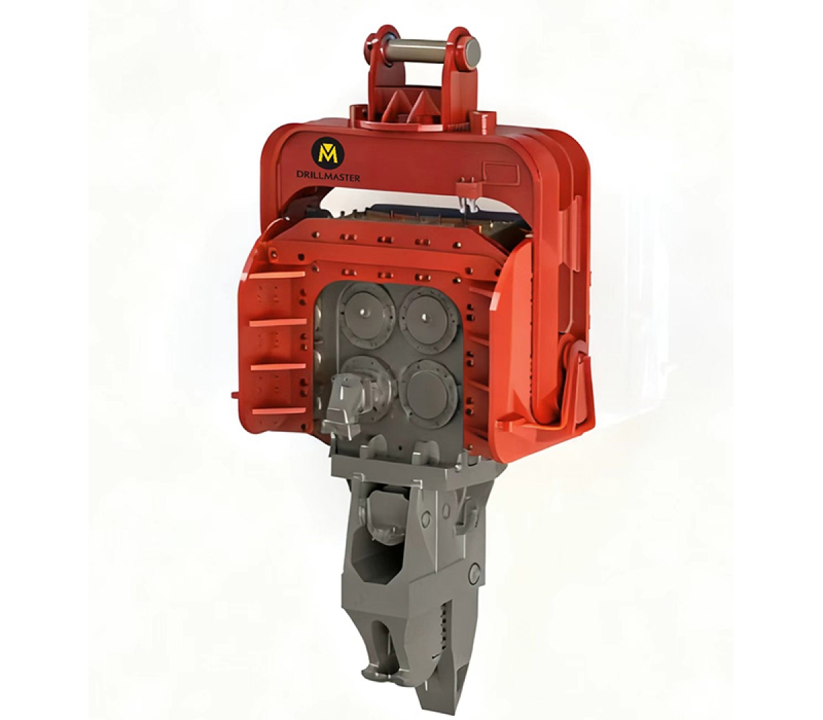 Excavator Top Mounted Hydraulic Vibratory Hammer Sheet Pile Driver