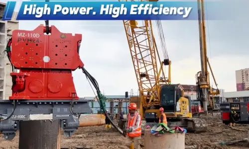 Need a Powerful Vibro Hammer? Drillmaster, High Power, High Efficiency.